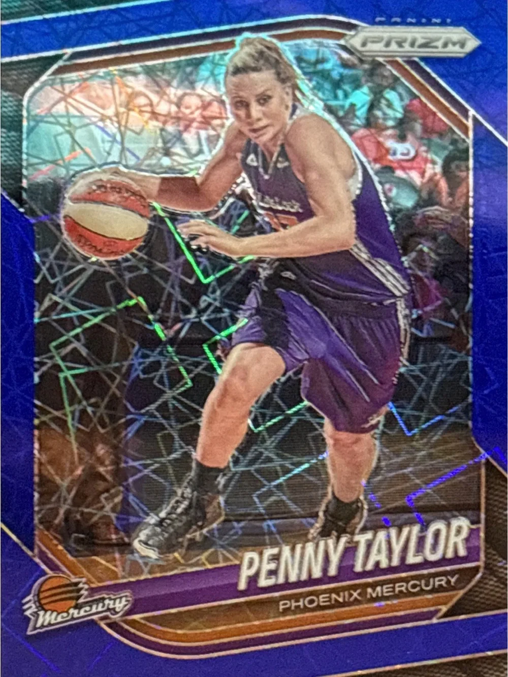 Panini Prizm Penny Taylor Basketball Card - Blue Prizm